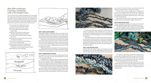 Landscape Rug Hooking: A Painterly Approach to Creating the Landscapes You Love