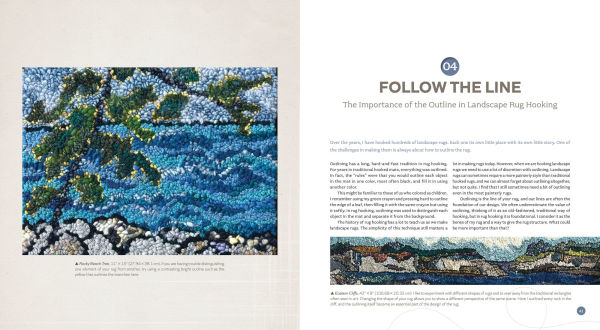 Landscape Rug Hooking: A Painterly Approach to Creating the Landscapes You Love