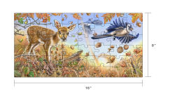 Alternative view 4 of The Tiniest Giant 4-in-1 Puzzle Set: 48-Piece Puzzles for Each Season with Nature Illustrations and Acorn Life Cycle Educational Jigsaw for Kids Ages 3+