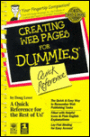 Quick Reference Creating Web Pages for Dummies