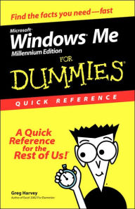 Microsoft Windows Me For Dummies: Quick Reference