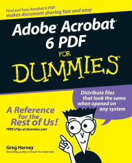 Title: Adobe Acrobat 6 PDF For Dummies, Author: Greg Harvey