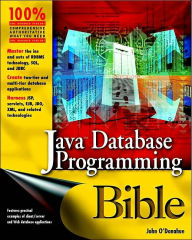 Java Database Programming Bible