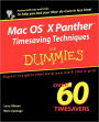 Mac OS X Panther Timesaving Techniques For Dummies