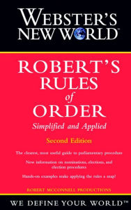 Essay robert rules of order