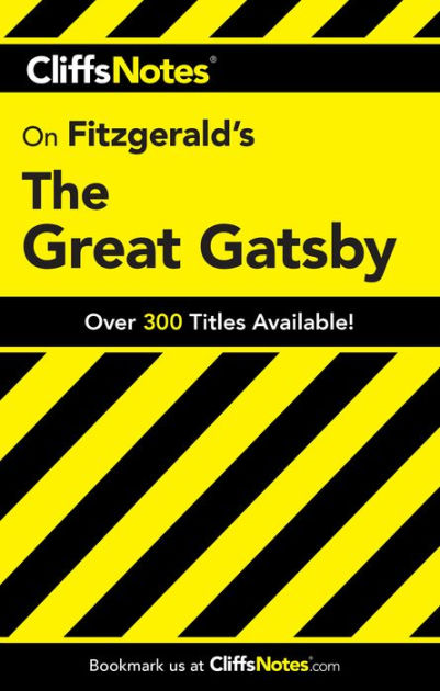 cliffsnotes-on-fitzgerald-s-the-great-gatsby-by-kate-maurer-paperback