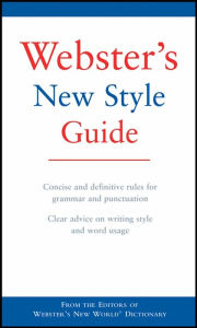 Webster's New Style Guide