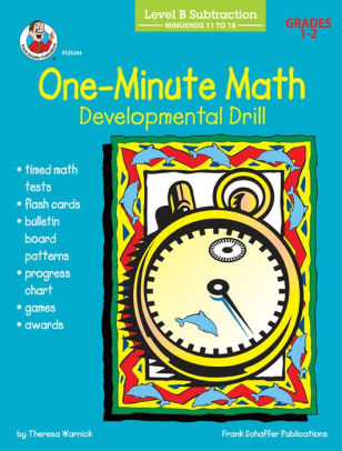 One-Minute Math: Drill Development: Level B Substraction by Theresa