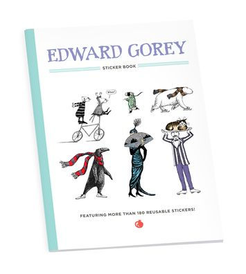 Edward Gorey Sticker Book by Edward Gorey, Paperback | Barnes & Noble®