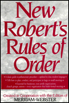 New Robert's Rules of Order