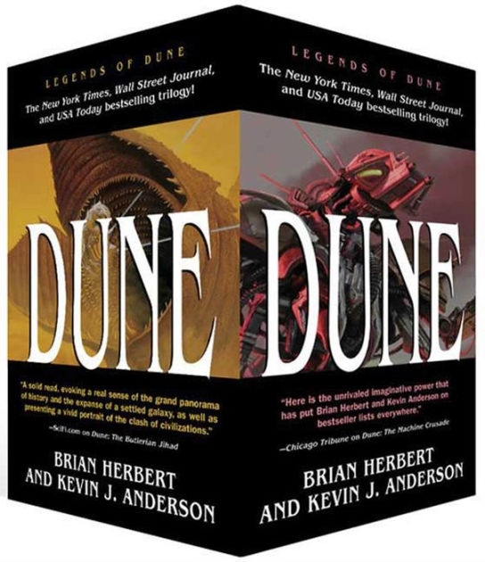 Dune: Legends Of Dune Boxed Set #1 By Brian Herbert, Paperback | Barnes ...