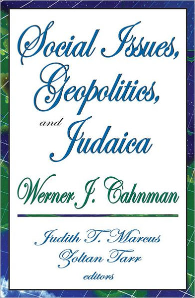 Social Issues, Geopolitics, and Judaica