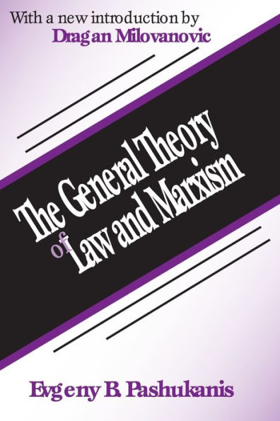 The General Theory of Law and Marxism / Edition 1