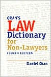 Law Dictionary for Nonlawyers / Edition 4