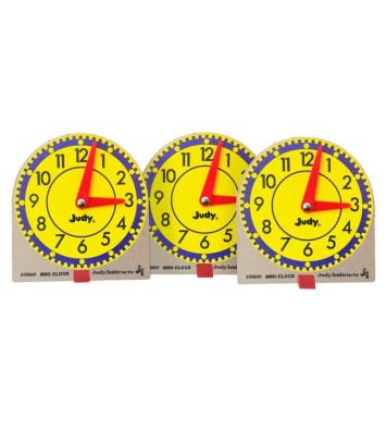 Mini Judy Clocks, Set of 12