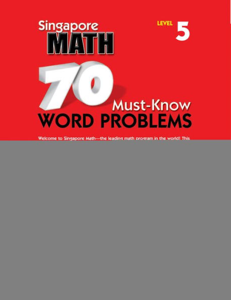 70 Must-Know Word Problems, Grade 6