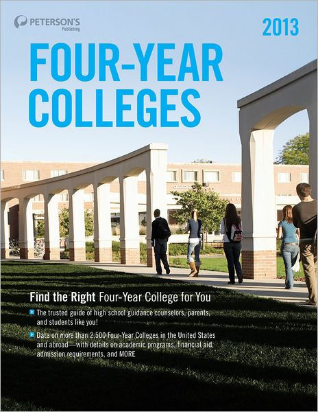 Four Year Colleges 2013 By Petersons Paperback Barnes And Noble®