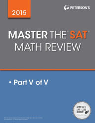 Master the SAT 2015 Math: Part V of V