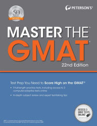 Title: Master the GMAT, 22nd Edition, Author: Peterson's