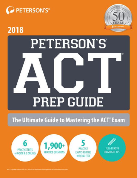 Peterson's ACT Prep Guide 2018