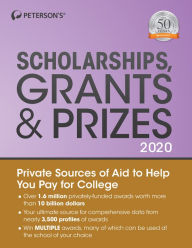 Title: Scholarships, Grants & Prizes 2020, Author: Peterson's