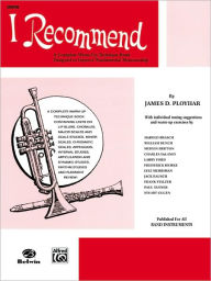 Title: I Recommend: Oboe, Author: James D. Ployhar