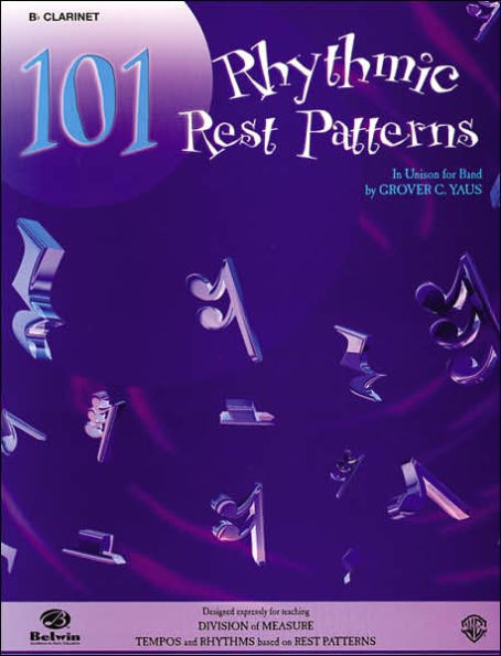 101 Rhythmic Rest Patterns: B-flat Cornet (Trumpet)