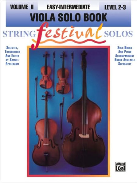 String Festival Solos, Vol 2: Viola Solo