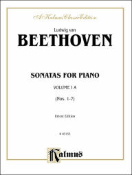 Title: Sonatas (Urtext), Vol 1A: Nos. 1-7, Author: Ludwig van Beethoven