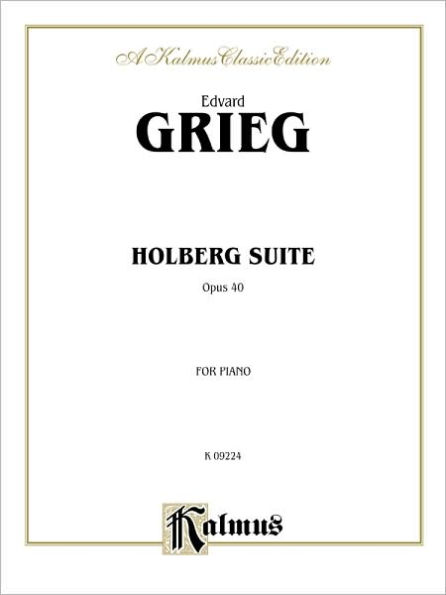 Holberg Suite, Op. 40