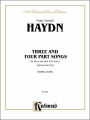 Three- and Four-Part Songs: Mixed Voices (German Language Edition)