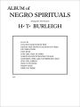 Album of Negro Spirituals: Low Voice