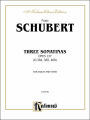 Three Sonatas, Op. 137