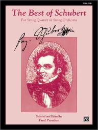 Title: The Best of Schubert (For String Quartet or String Orchestra): 2nd Violin, Author: Franz Schubert