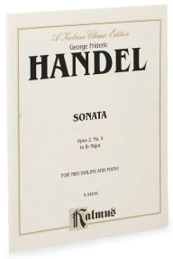Title: Sonata in B-flat Major, Op. 2, No. 11, Author: George Frideric Handel