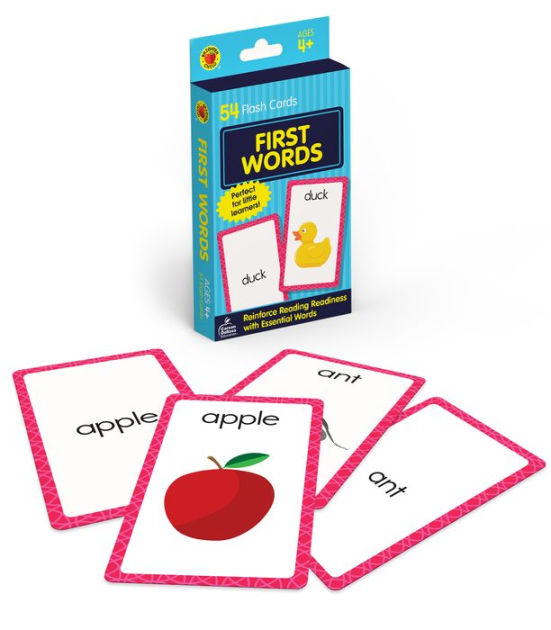First Words Flash Cards by Brighter Child, Other Format Barnes & Noble®