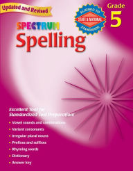 Spectrum Spelling: Grade 5