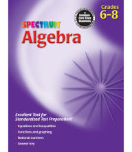 Spectrum Algebra, Grades 6-8