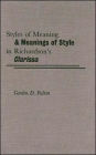 Styles of Meaning and Meanings of Style in Richardson's Clarissa