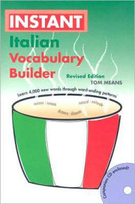 Title: ITALIAN-INST VOC BLDR-REV, Author: Tom Means