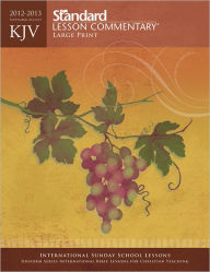 Title: KJV Standard Lesson Commentary Large Print 2012-2013, Author: Standard Publishing