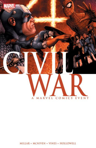 literalmente Condensar Es decir CIVIL WAR by Mark Millar, Steve McNiven, Paperback | Barnes & Noble®