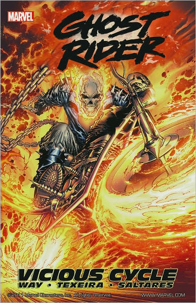 Ghost Rider, Volume 1: Vicious Cycle By Daniel Way, Mark Texeira ...