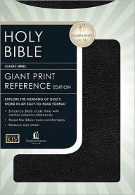 KJV Classic Giant Print Center-Column Reference Bible