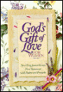 God's Gift of Love for Women New Testament with Psalms and Proverbs: New King James Version (NKJV), burgundy bonded leather