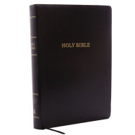 Title: KJV Holy Bible, Giant Print Center-Column Reference Bible, Black Leather-look, 53,000 Cross References, Red Letter, Comfort Print: King James Version, Author: Thomas Nelson