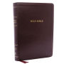 KJV Holy Bible, Super Giant Print Reference Bible, Deluxe Burgundy Leathersoft, 43,000 Cross References, Red Letter, Comfort Print: King James Version: King James Version