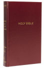 NKJV, Reference Bible, Personal Size Giant Print, Hardcover, Burgundy, Red Letter Edition, Comfort Print