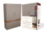 NKJV, Journal the Word Reference Bible, Cloth over Board, Gray, Red Letter Edition, Comfort Print: Let Scripture Explain Scripture. Reflect on What You Learn.
