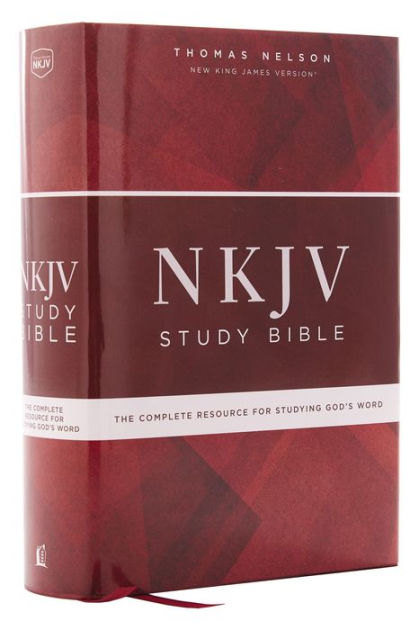 NKJV Study Bible, Hardcover, Comfort Print: The Complete Resource for ...